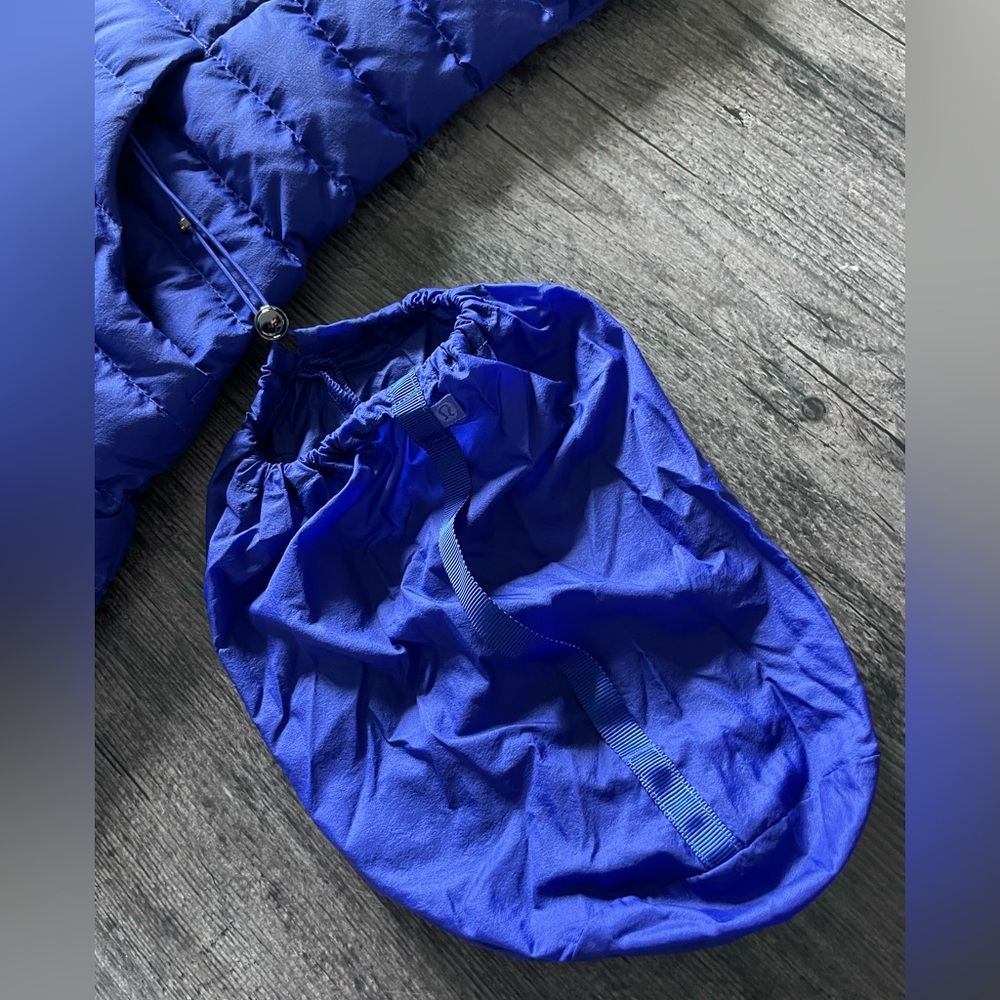 Lululemon Athletica Electric Blue Quilted Puffer Vest View 4